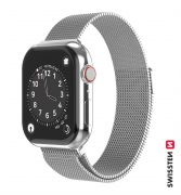 Swissten Apple Watch milni szj, 38-40 mm, ezst