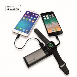 Swissten Swissten 2in1 MFI Apple Watch & iPhone power bank 6700 mAh
