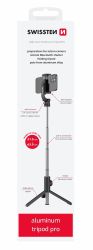 Swissten Swissten bluetooth selfie bot s tripod pro aluminium llvny (univerzlis)