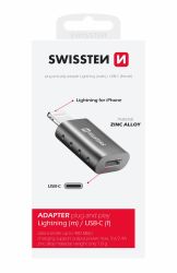 Swissten Swissten plug&play adapter lightning to USB-C