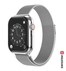 Swissten Swissten Apple Watch milni szj, 38-40 mm, ezst