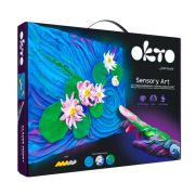 OKTO SENSORY ART kpkszt gyurmakszlet, Claude Monet - Tavirzsk 30X40 cm