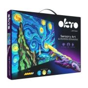 OKTO SENSORY ART kpkszt gyurmakszlet, Vincent van Gogh - Csillagos j 30X40cm