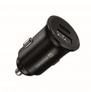 Swissten auts tlt adapter PowerDelivery 20W + USB 10W, fekete, iPhone12