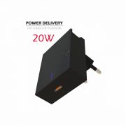 Swissten hlzati tlt adapter Power Delivery 20W, iPhone 12, fekete