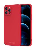 Swissten Soft Joy szilikon tok iPhone 15 Plus, piros