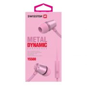 Swissten Dynamic YS500 rozé/arany fülhallgató