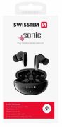 Swissten Sonic TWS bluetooth flhallgat, fekete