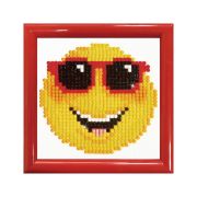 Diamond Dotz kezd kszlet gymntfest kp kerettel, mosolyg arc emoji
