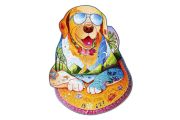 Wood Trick Szrfz labrador mgikus fa puzzle