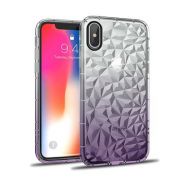 Swissten Crystal tok Apple IPhone X lila