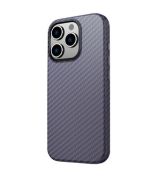 Swissten MagStick Shell tok iPhone 15, lila